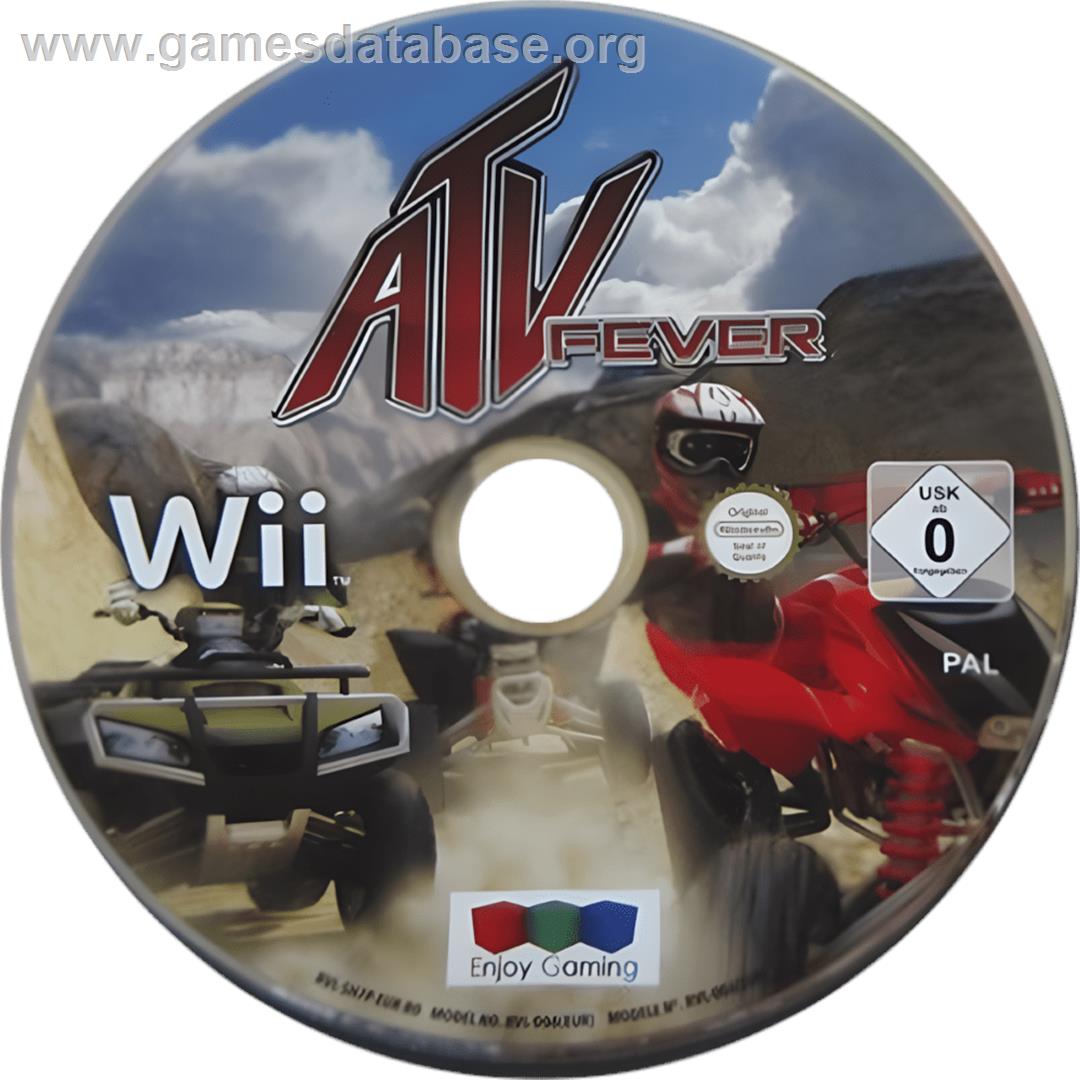 Atv Fever - Nintendo Wii - Artwork - Cartridge